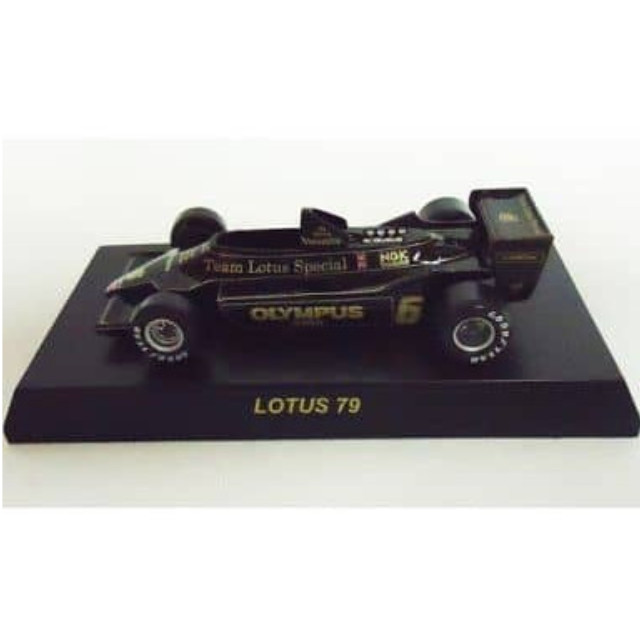 [MDL] (単品) 1/64 LOTUS 79 No.6(ブラック) 「ロータス フォーミュラーカー ミニカーコレクション」 サークルK・サンクス限定 完成品 ミニカー 京商