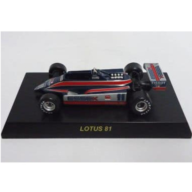 [MDL] (単品) 1/64 LOTUS 81 No.11(ホワイト×ブルー) 「ロータス フォーミュラーカー ミニカーコレクション」 サークルK・サンクス限定 完成品 ミニカー 京商