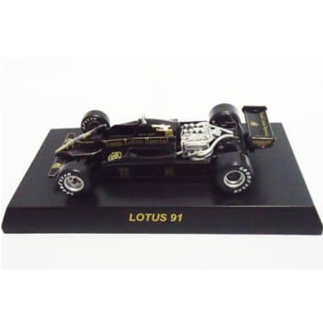 [MDL] (単品) 1/64 LOTUS 91 No.11(ブラック) 「ロータス フォーミュラーカー ミニカーコレクション」 サークルK・サンクス限定 完成品 ミニカー 京商
