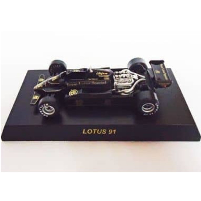 [MDL] (単品) 1/64 LOTUS 91 No.12(ブラック) 「ロータス フォーミュラーカー ミニカーコレクション」 サークルK・サンクス限定 完成品 ミニカー 京商