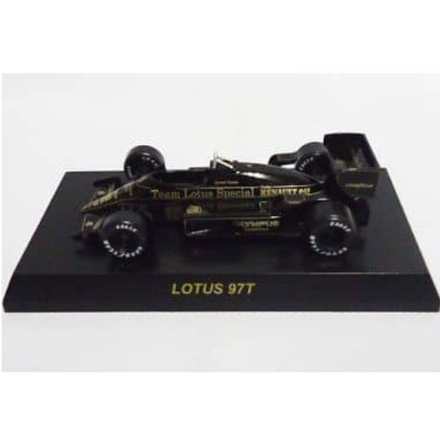 [MDL] (単品) 1/64 LOTUS 97T No.12(ブラック) 「ロータス フォーミュラーカー ミニカーコレクション」 サークルK・サンクス限定 完成品 ミニカー 京商