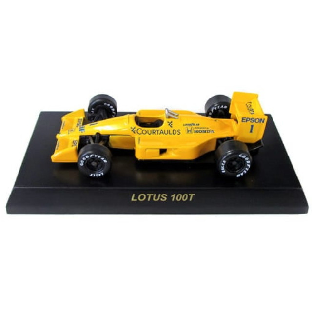 [MDL] (単品) 1/64 LOTUS 100T No.1(イエロー) 「ロータス フォーミュラーカー ミニカーコレクション」 サークルK・サンクス限定 完成品 ミニカー 京商