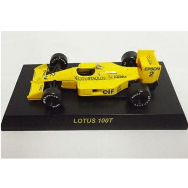 [MDL] (単品) 1/64 LOTUS 100T No.2(イエロー) 「ロータス フォーミュラーカー ミニカーコレクション」 サークルK・サンクス限定 完成品 ミニカー 京商