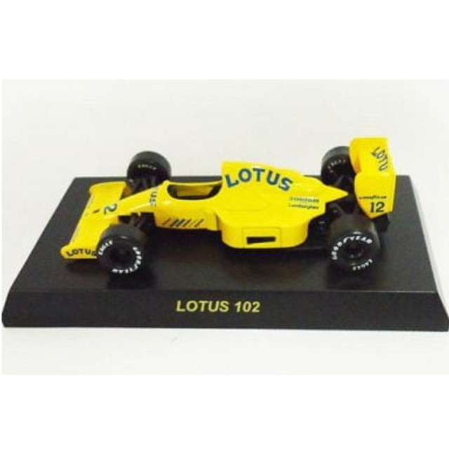 [MDL] (単品) 1/64 LOTUS 102 No.12(イエロー) 「ロータス フォーミュラーカー ミニカーコレクション」 サークルK・サンクス限定 完成品 ミニカー 京商