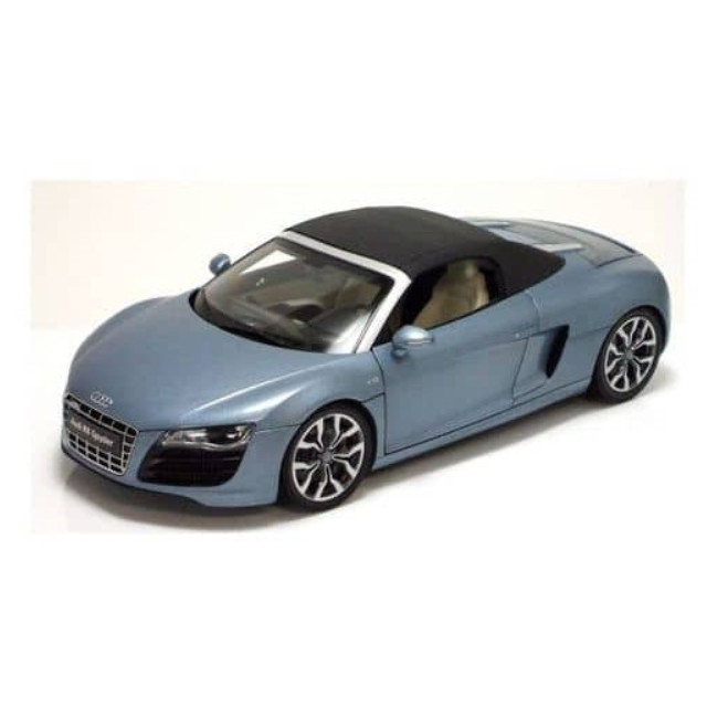 [MDL]  1/18 AUDI R8 スパイダー FSI 5.2 クワトロ (ブルー)  完成品 ミニカー(K02917BL) 京商