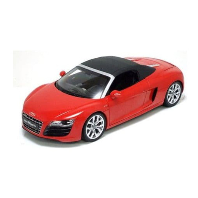[MDL]  1/18 AUDI R8 スパイダー FSI 5.2 クワトロ (ブリリアントレッド) 完成品 ミニカー(K09217R) 京商