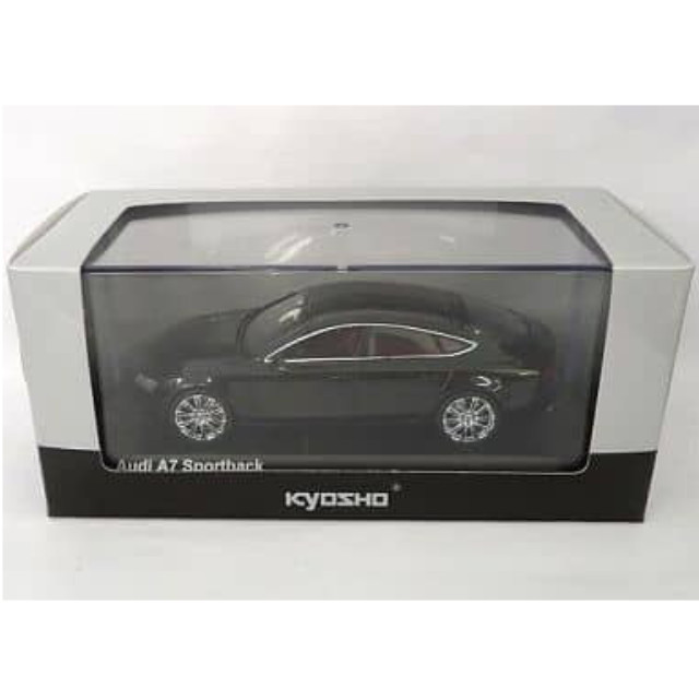 [MDL]  1/43 Audi A7 Sportback (Havanna Black Metallic) 完成品 ミニカー(K03821HBK) 京商