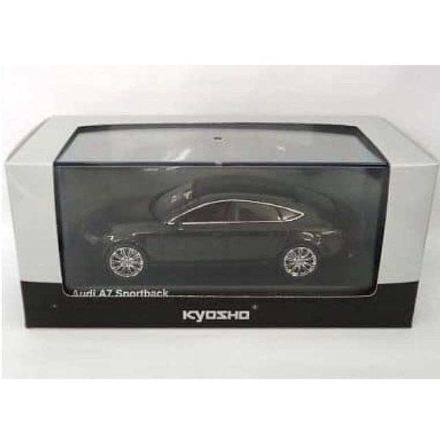 [MDL]  1/43 Audi A7 Sportback (Oolong Grey Metallic) 完成品 ミニカー(K03821GR) 京商
