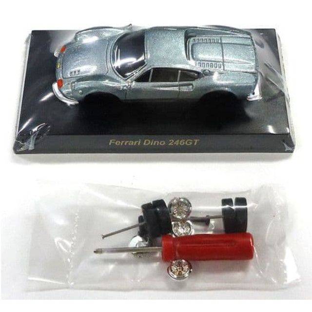 [MDL] (単品) 1/64 Ferrari Dino 246GT(シルバー) 「フェラーリ ミニカーコレクション」 サークルK・サンクス限定 完成品 ミニカー 京商