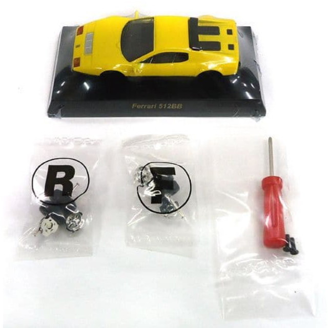[MDL] (単品) 1/64 Ferrari 512BB(イエロー) 「フェラーリ ミニカーコレクション」 サークルK・サンクス限定 完成品 ミニカー 京商