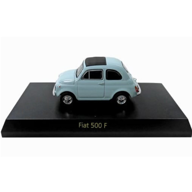 [MDL] (単品) 1/64 Fiat 500 F(ライトブルー) 「フィアット＆ランチア ミニカーコレクション」 サークルK・サンクス限定 完成品 ミニカー 京商