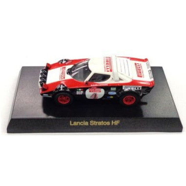 [MDL] (単品) 1/64 Lancia Stratos HF #4(ホワイト×ブラック) 「フィアット＆ランチア ミニカーコレクション」 サークルK・サンクス限定 完成品 ミニカー 京商