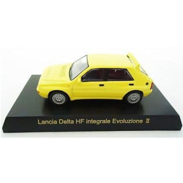 [MDL] (単品) 1/64 Lancia Delta HF integrale Evoluzione II(イエロー) 「フィアット&ランチア ミニカーコレクション」 サークルK・サンクス限定 完成品 ミニカー 京商