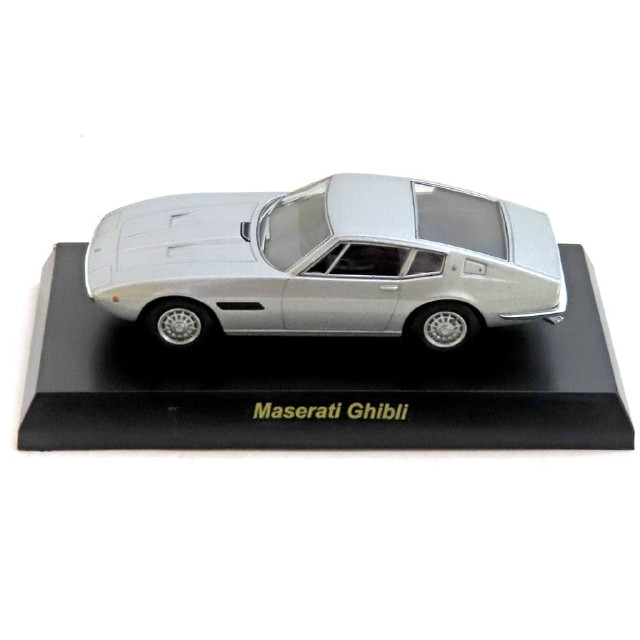[MDL] (単品) 1/64 Maserati Ghibli(シルバー) 「マセラッティ ミニカーコレクション」 サークルK・サンクス限定 完成品 ミニカー 京商