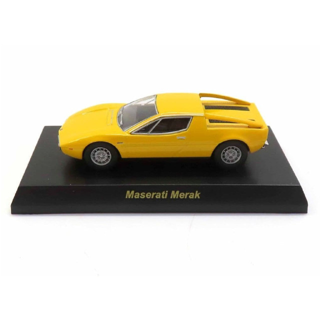 [MDL] (単品) 1/64 Maserati Merak(イエロー) 「マセラッティ ミニカーコレクション」 サークルK・サンクス限定 完成品 ミニカー 京商
