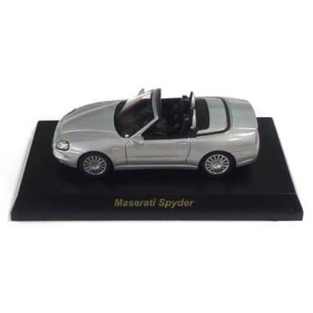 [MDL] (単品) 1/64 Maserati Spyder(シルバー) 「マセラッティ ミニカーコレクション」 サークルK・サンクス限定 完成品 ミニカー 京商