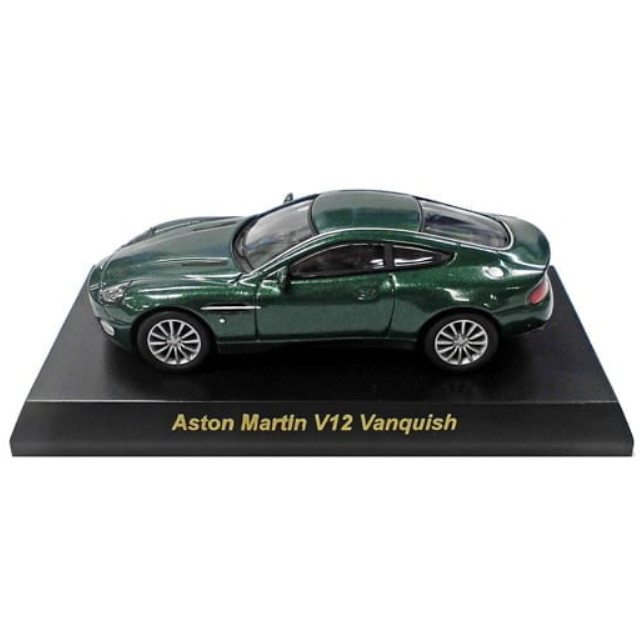 [MDL] (単品) 1/64 Aston Martin V12 Vanquish(グリーン) 「ブリティッシュカー ミニカーコレクション」 サークルK・サンクス限定 完成品 ミニカー 京商