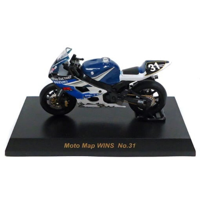[MDL] (単品) 1/32 SUZUKI GSX-R1000 Moto Map WINS No.31 「2005鈴鹿8時間耐久ロードレースマシンシリーズ」 完成品 ミニカー 京商