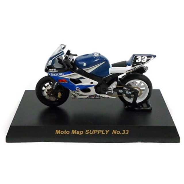 [MDL] (単品) 1/32 SUZUKI GSX-R1000 Moto Map SUPPLY No.33 「2005鈴鹿8時間耐久ロードレースマシンシリーズ」 完成品 ミニカー 京商