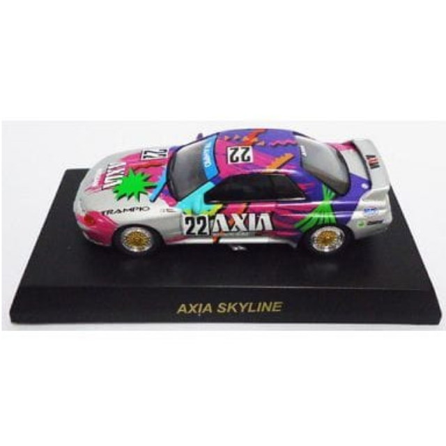 [MDL] (単品) 1/64 AXIA SKYLINE #22(ホワイト×パープル) 「ニッサン スカイライン GT-R R32 GROUP A ミニカーコレクション」 サークルK・サンクス限定 完成品 ミニカー 京商
