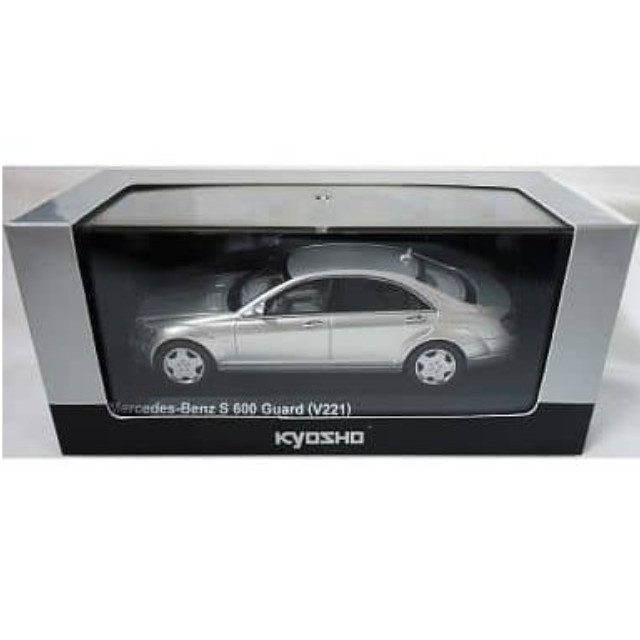 [MDL]  1/43 メルセデス・ベンツS600 GUARD V221(シルバー)  完成品 ミニカー(K03632SS) 京商