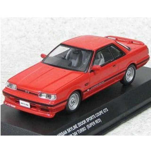 [MDL] 1/43 ニッサン スカイライン 2ドア スポーツクーペ GTSツインカム24Vターボ(スーパーレッド) 完成品 ミニカー(K03707GR) 京商