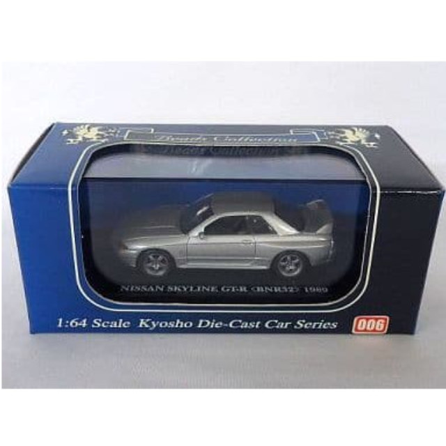 [MDL] 1/64 ニッサン スカイライン GT-R BNR32 1989(シルバー) 「Beads Collection 京商ダイキャストカーシリーズ 006」 完成品 ミニカー(06061S) 京商