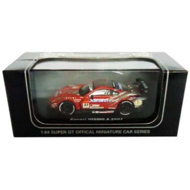 [MDL] 1/64 ザナヴィ ニスモ Z 2007 G’zox #23(レッド×シルバー) 「Beads Collection スーパーGTオフィシャルミニチュアカーシリーズ」 完成品 ミニカー(06581E) 京商