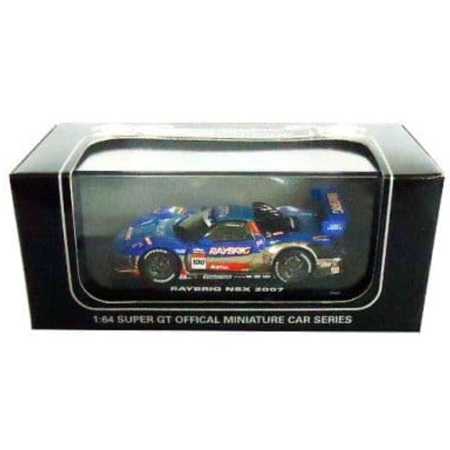 [MDL] 1/64 レイブリック NSX 2007 SP AIR #100(ブルー×シルバー) 「Beads Collection スーパーGTオフィシャルミニチュアカーシリーズ」 完成品 ミニカー(06591A) 京商