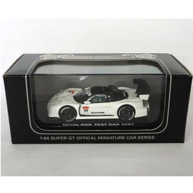 [MDL] 1/64 Honda NSX テストカー 2007 BRIDGESTONE #99(ホワイト×ブラック) 「Beads Collection スーパーGTオフィシャルミニチュアカーシリーズ」 完成品 ミニカー(06591B) 京商