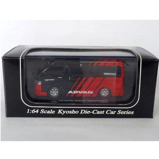 [MDL] 1/64 アドバン ハイエース(ブラック×レッド) 「Beads Collection 京商ダイキャストカーシリーズ」 完成品 ミニカー(06661E) 京商