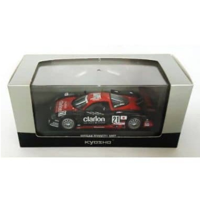 [MDL] 1/43 ニッサン R390 GT1 1997 ル・マン24時間 Clarion #21(ブラック×レッド) 完成品 ミニカー(03330A) 京商