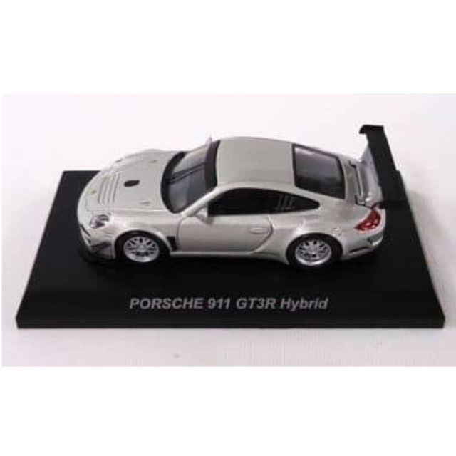 [MDL] (単品) 1/64 Porsche 911 GT3R Hybrid(シルバー) 「ポルシェ ミニカーコレクション5」 サークルK・サンクス限定 完成品 ミニカー 京商