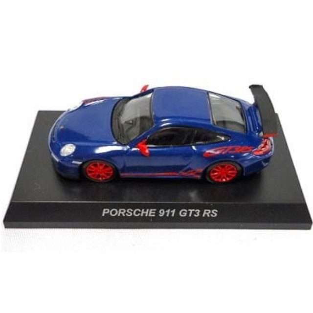 [MDL] (単品) 1/64 Porsche 911 GT3 RS(ブルー×レッド) 「ポルシェ ミニカーコレクション5」 サークルK・サンクス限定 完成品 ミニカー 京商