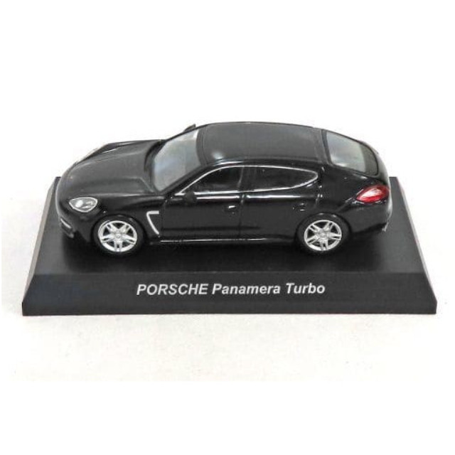 [MDL] (単品) 1/64 Porsche Panamera Turbo(ブラック) 「ポルシェ ミニカーコレクション5」 サークルK・サンクス限定 完成品 ミニカー 京商
