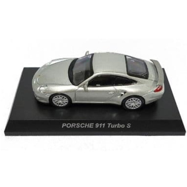 [MDL] (単品) 1/64 Porsche 911 Turbo S(シルバー) 「ポルシェ ミニカーコレクション5」 サークルK・サンクス限定 完成品 ミニカー 京商