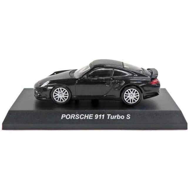[MDL] (単品) 1/64 Porsche 911 Turbo S(ブラック) 「ポルシェ ミニカーコレクション5」 サークルK・サンクス限定 完成品 ミニカー 京商