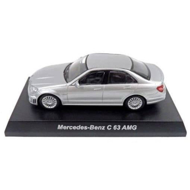 [MDL] (単品) 1/64 Mercedes-Benz C63 AMG(シルバー) 「AMG ミニカーコレクション」 サークルK・サンクス限定 完成品 ミニカー 京商
