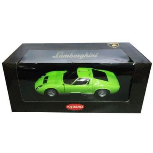 [MDL]  1/18 ランボルギーニ ミウラ P400 SV(ライトグリーン)  完成品 ミニカー(08313LG) 京商