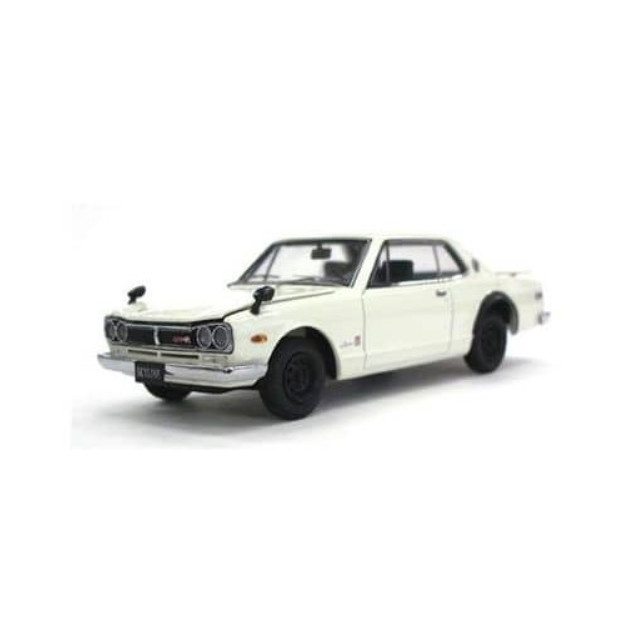 [MDL] 1/43 ニッサン スカイライン 2000GT-R 1971 (KPGC10/2ドア/エンジン付) (ホワイト) 完成品 ミニカー(K05516W) 京商