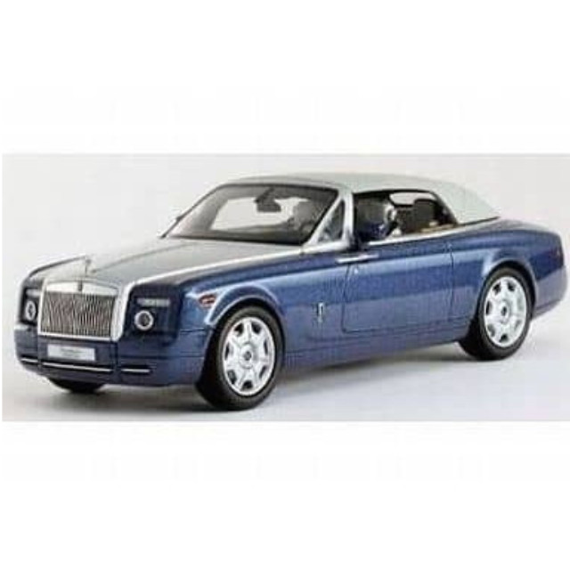 [MDL]  1/43 ロールスロイス ファントム Drophead Coupe(メトロポリタンブルー) 完成品 ミニカー(K05532MB) 京商