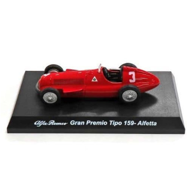 [MDL] (単品) 1/64 Alfa Romeo Gran Premio Tipo 159-Alfetta #3(レッド) 「アルファロメオ ミニカーコレクション 3」 サークルK・サンクス限定 完成品 ミニカー 京商