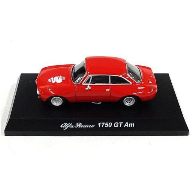 [MDL] (単品) 1/64 Alfa Romeo 1750 GT Am(レッド/エンブレム有) 「アルファロメオ ミニカーコレクション 3」 サークルK・サンクス限定 完成品 ミニカー 京商