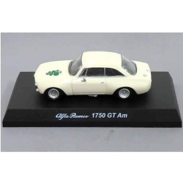 [MDL] (単品) 1/64 Alfa Romeo 1750 GT Am(ホワイト/エンブレム有) 「アルファロメオ ミニカーコレクション 3」 サークルK・サンクス限定 完成品 ミニカー 京商