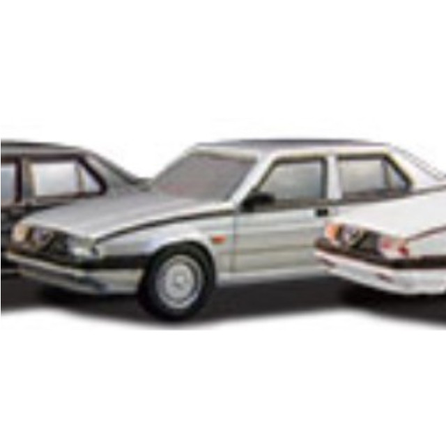 [MDL] (単品) 1/64 Alfa Romeo 75 T.Spark(シルバー) 「アルファロメオ ミニカーコレクション 3」 サークルK・サンクス限定 完成品 ミニカー 京商