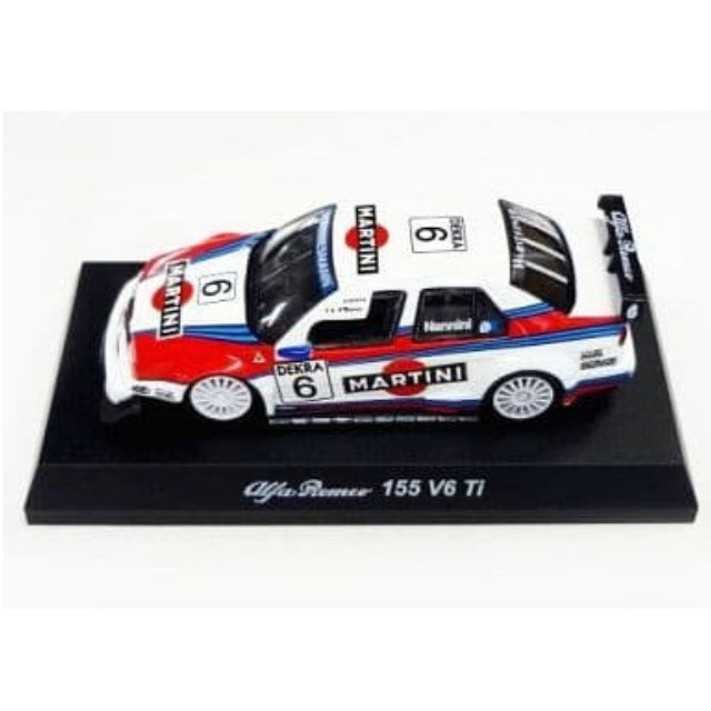 [MDL] (単品) 1/64 Alfa Romeo 155 V6 Ti #6(ホワイト) 「アルファロメオ ミニカーコレクション 3」 サークルK・サンクス限定 完成品 ミニカー 京商
