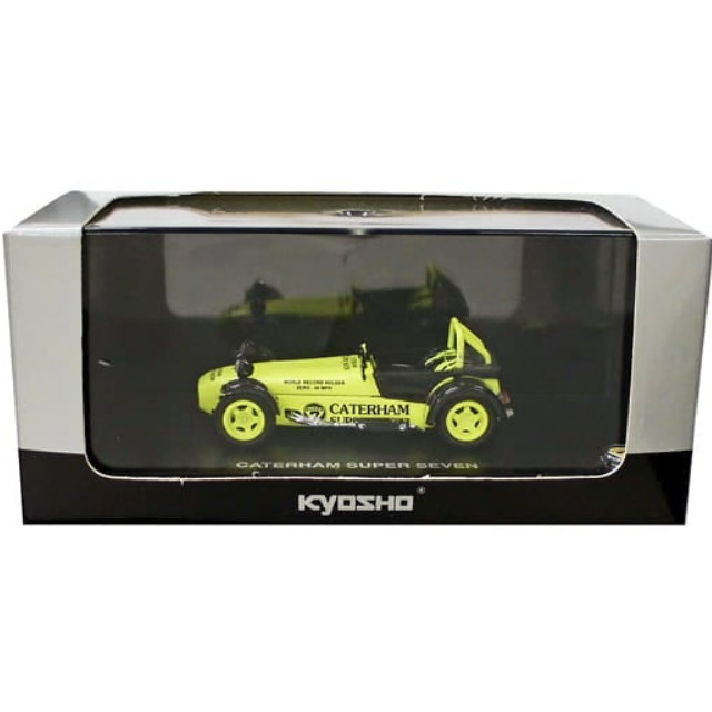 [MDL] 1/43 CATERHAM SUPER SEVEN(イエロー)  完成品 ミニカー(K03156Y) 京商