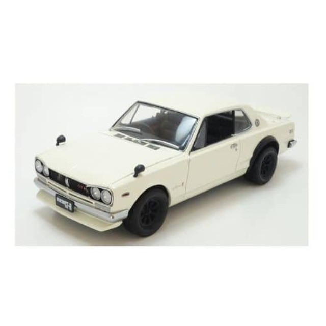 [MDL] 1/18 NISSAN スカイライン 2000GT-R with Fスポイラー/RSワタナベ(ホワイト) 完成品 ミニカー(KS08128W) 京商