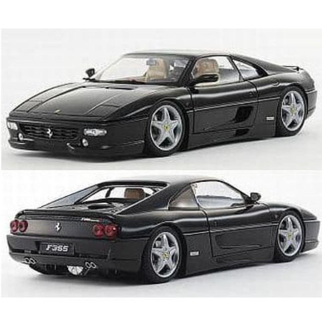 [MDL]  1/18 FERRARI F355 Berlinetta 1995 ブラック:インテリア:タン 完成品 ミニカー(K08881BKT) 京商