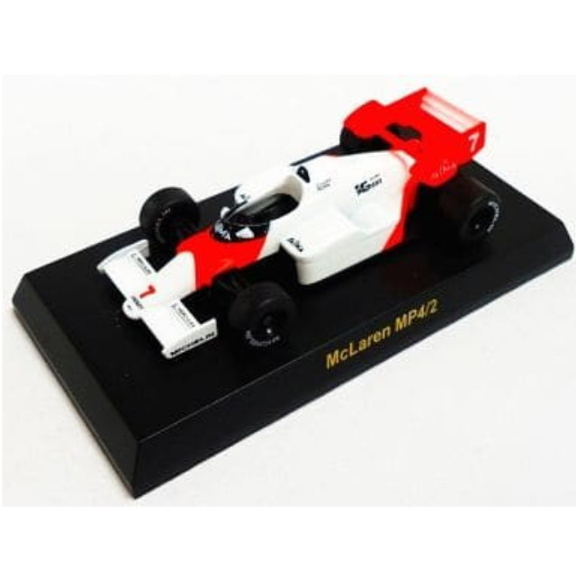 [MDL] (単品) 1/64 McLaren MP4/2 No.7(ホワイト×レッド) 「マクラーレン ミニカーコレクション」 サークルK・サンクス限定 完成品 ミニカー 京商